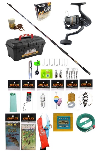 Genel Markalar Okuma Revenger Rv-55 360cm 100-200gr Team Deniz ve Göl Kıyı Olta Takımı Seti