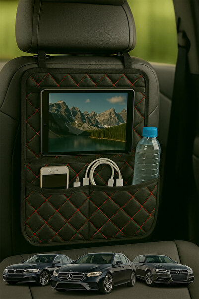 UYDEE Car Seat Back Organizer Auto Tablet Holder Car Interior Accessories Aut...