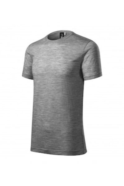 Malfini Ανδρικό μπλουζάκι Merino Rise, σκούρο γκρι, μέγεθος S