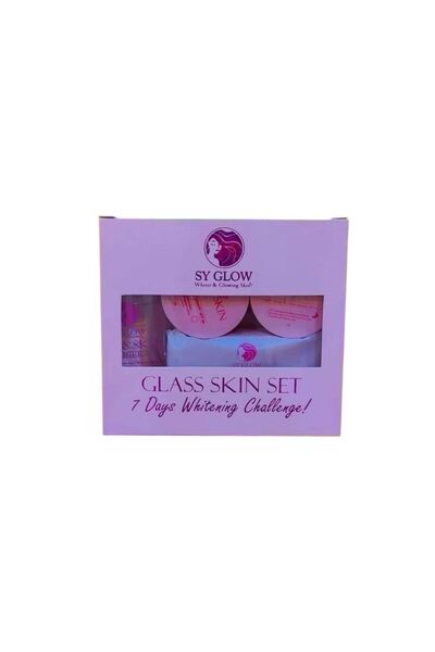 Sy Glow glass skin set 7 days whitening challange