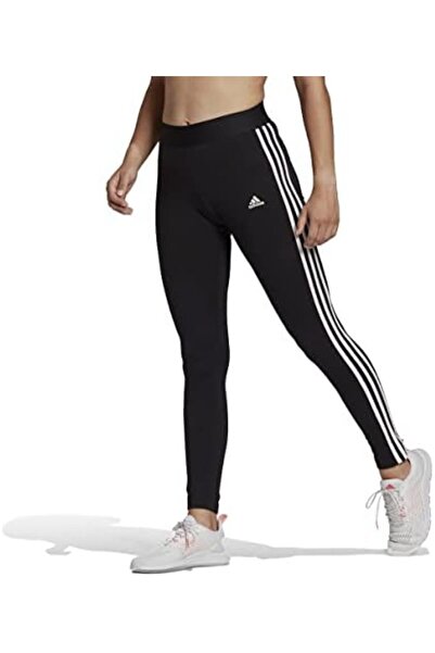 adidas جوارب قطنية أساسية للنساء بثلاثة خطوط من