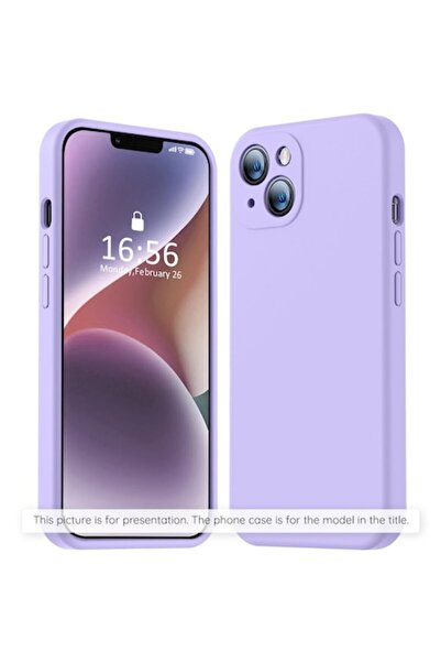 Stef's Cat Husa pentru iPhone 17, SoftFlex MagSafe, X57, Panza, Light Purple
