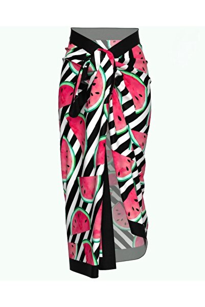 LUSSOS VİTA Fruit Patterned Pareo