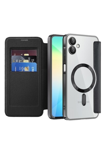 Danex Husă de protecție pentru Samsung Galaxy A06 SmartMag Book Case C23, pie...