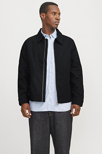 Jack & Jones Men's Zipper Closure Windproof Jacket - Boston