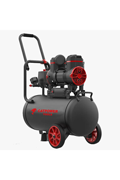 CATPOWER EL ALETLERİ Catpower Sessiz Yağsız Kompresör 24 LT CAT1126