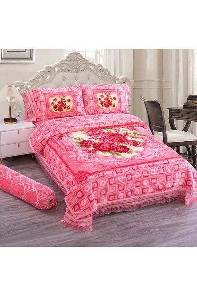 Stargold Soft Blanket Set of 5 Pieces King Size Double Ply Premium, SG-BLC660