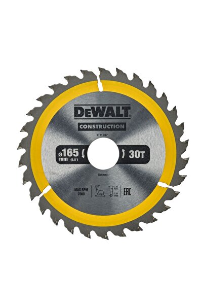 Dewalt - Construction Disc for hand circular saw 165x30x2.5mm [DT1937-QZ]