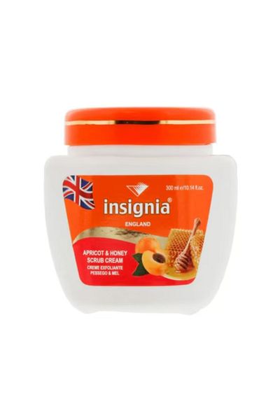 İnsignia Apricot & Honey Scrum exfoliating body cream, apricot extract and honey, 300ml