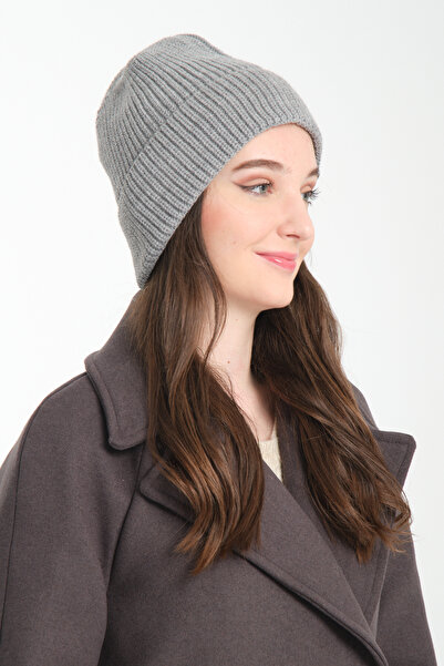 T Crazy T-Crazy Knitwear Bere Fitilli Triko Örgü Bere, Kalın Örgü Bere, Triko Bere, Konforlu Ve Şık Bere