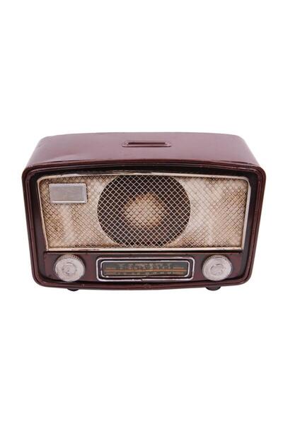 musellife Decorative Metal Radio Money Box Vintage Gift (1102) (491491)