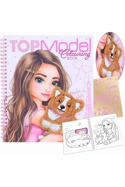 Top Model Topmodel Coloring Book Corgı