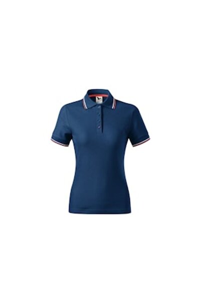 Malfini Tricou polo pentru femei Focus 233, XL, albastru închis