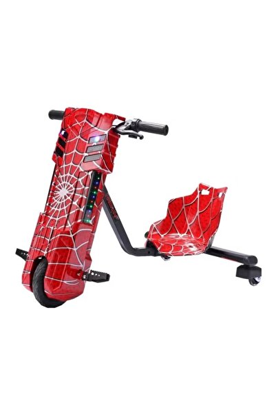 rexa سكوتر دريفت كهربائي بثلاث عجلات، أحمر، 75×55×21 سم