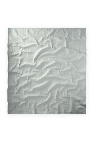 Cigit Embroidered Muslin Blanket 90X100 cm Water Green