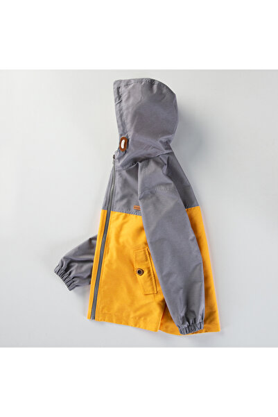 Midimod 6-10 Yaş Kapüşonlu Mevsimlik Erkek Çocuk Yağmurluk