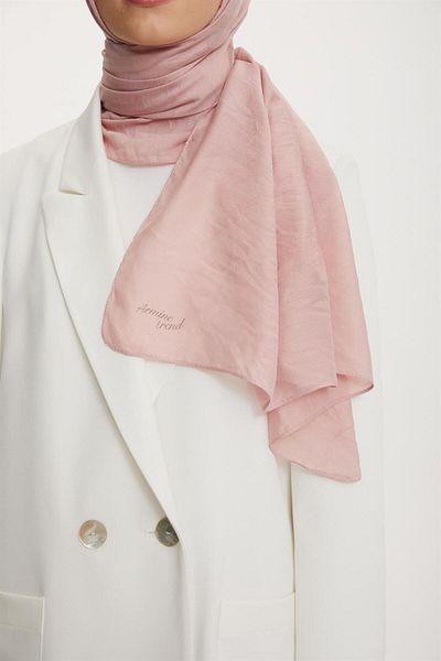 Armine Outlet, Organic Cotton Shawl - 469 - Soft Pink