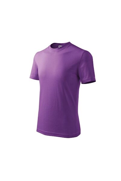 Malfini Tricou copii Basic, Malfini, Bumbac, Mov, 158 CM