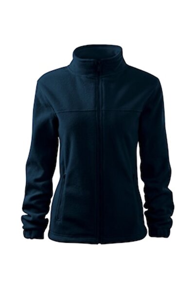 Malfini Women's Fleece Jacket - 504, XL, Navy Blue