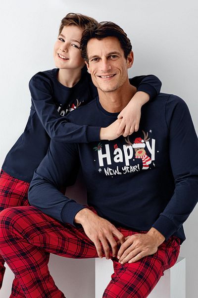 Rolypoly Family New Year's Pajamas Combination, Women's Men's and Children's Pajamas Are Priced Separately