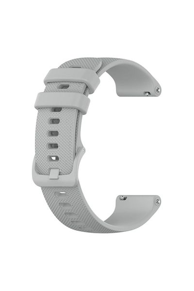 Tim Watch Strap for Huawei Watch GT 4 41mm/W1/Honor Watch S1/Garmin Venu 2S/Vivoactive 4S, P82, Hard Pla