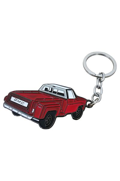 Generic Stylish Red Classic Sports Car Keychain, Metal Enamel Finish