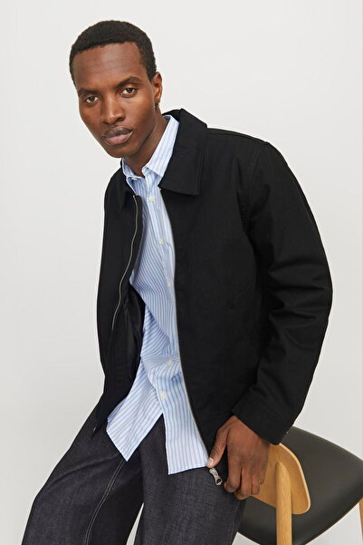 Jack & Jones Men's Zipper Closure Windproof Jacket - Boston