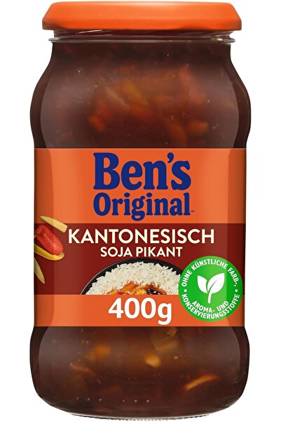 bens original Ben's Original picant cu ciuperci si sos de soia, 400g
