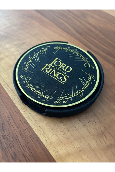 Fabrion طقم أكواب سيد الخواتم (7 قطع) - PLA - موضوع العالم الأوسط - سيد الخواتم