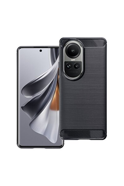 Madviun Husă de telefon pentru Oppo Reno10 / Carbon / Elite Armor / E50 - Neagră