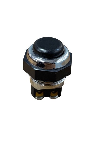 YGT Metal Büyük Korna Düğmesi Siyah 1 Adet Fiyatıdır