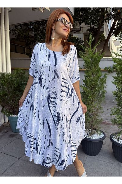 DenizEge July Italian Dress White