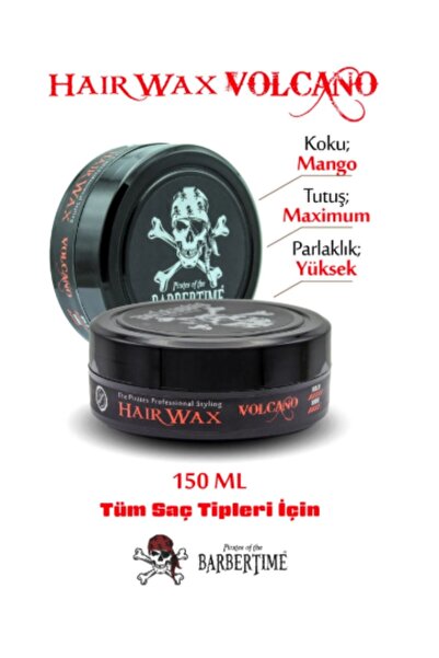 Barbertime SAÇ ŞEKİLLENDİRİCİ WAX VOLCANO 150 ML
