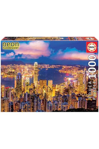 EDUCA Puzzle 1000 Orizont Hong Kong Neon