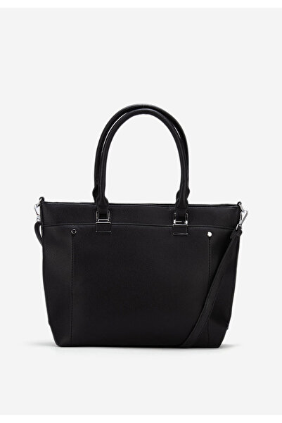 B T Shoes Čierne kabelka do ruky Portia