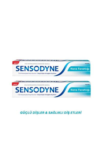 Sensodyne Nane Ferahlığı Diş Macunu 75 ml x 2 Adet