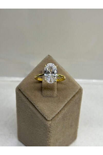 DURAN TAKI TASARIM Oval Taşlı Gümüş Yüzük