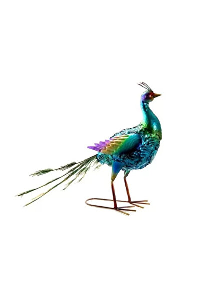 Strend Pro Garden Decoration, Metal, Peacock, 49 x 35.5 x 53 cm