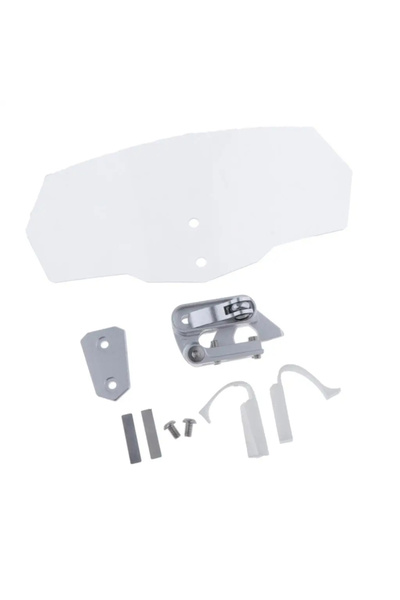 EVO MOTORS Deflector Aer Vant Parbriz Geam Moto Universal 27x12cm