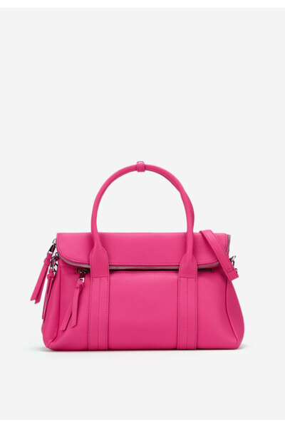 B T Shoes Fuchsiové kabelka do ruky Allison