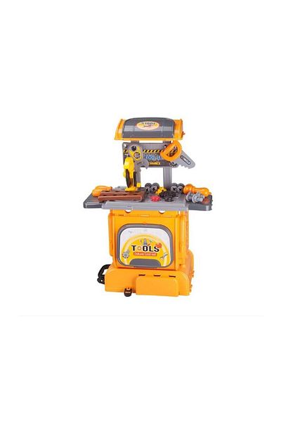 Mixbo Toy Tool Set Backpack Model Mixbo, 33 Pieces, 38x50x23 cm, Plastic, Orange, 3+ Years
