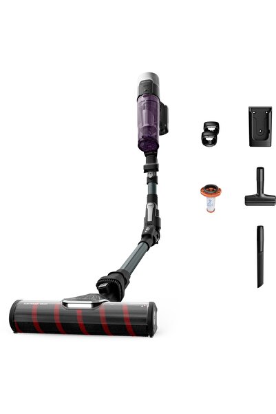 Rowenta Upright vacuum cleaner RH2048WO, 0.44 liters, max. 45 minutes autonomy, Purple / Black
