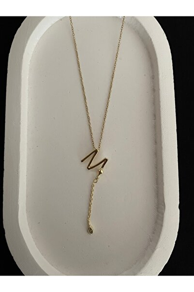 Luna Uzak Şehir Alya Harf Kolye M harfi