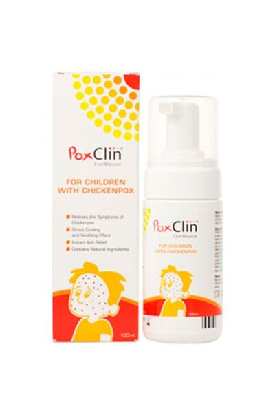 Viva Pharma Spuma pentru varsat de vant Poxclin, 100 ml, Viva Pharma