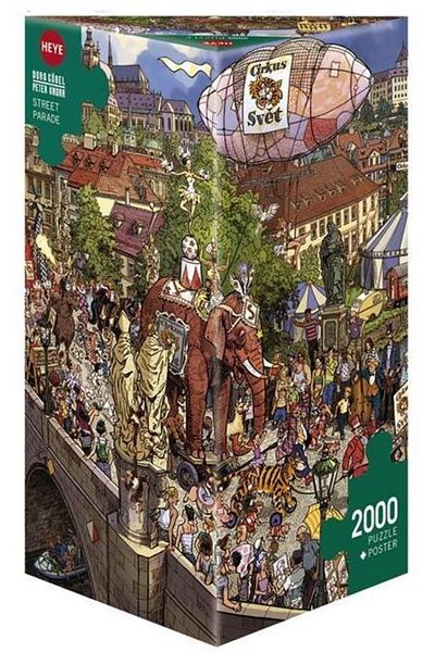 Heye Puzzle 2000 pieces Street Parade