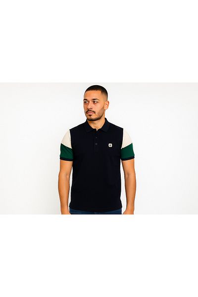 GENERIC MA Men’s Color-Block Polo Shirt
