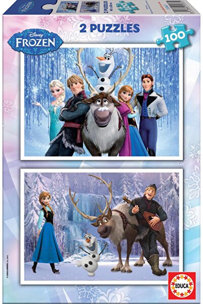 EDUCA Puzzles 2x100 Frozen