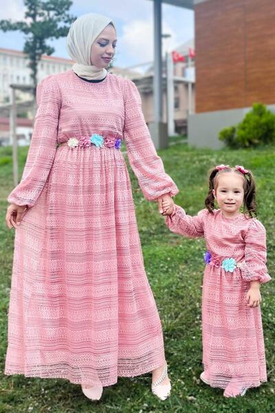 Missvalle Dantelli Anne Elbise Pembe 16800