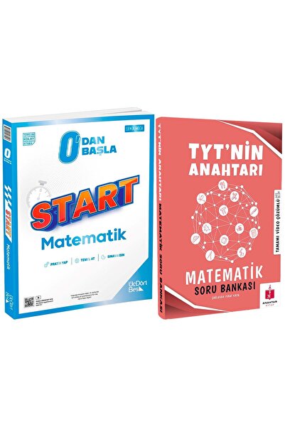 Anahtar Kitap 2026 Anahtar Kitap TYT Matematik Soru Bankası ve 345 Start Mate...