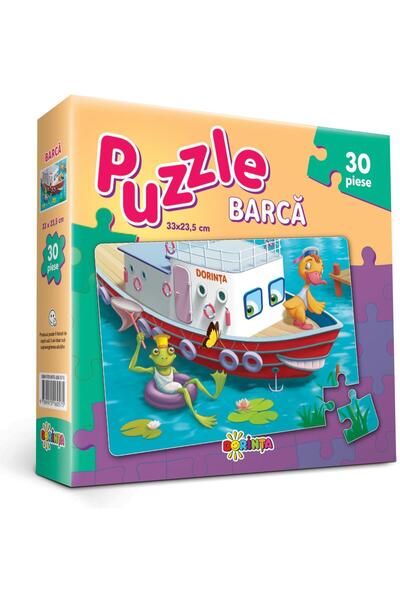 Dorinta Puzzle Barca 30 piese
